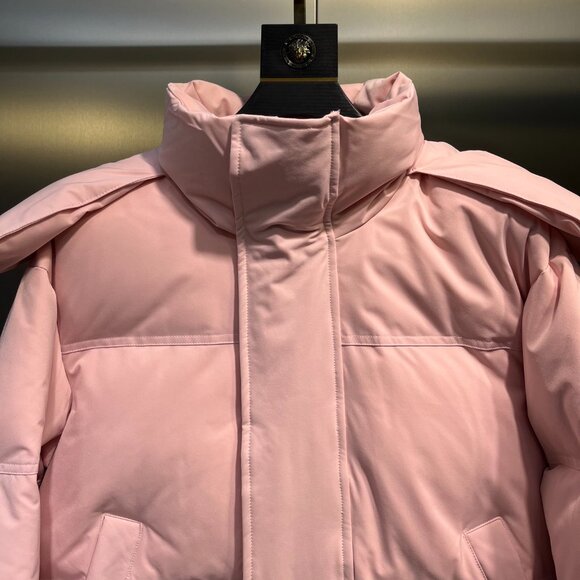 Ami Paris Pink Hooded Jacket - Picture 2 of 11
